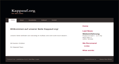 Desktop Screenshot of kappauf.org